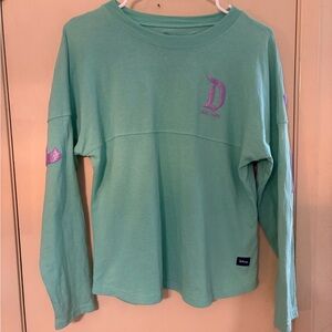 Disneyland Turquoise and Purple Spirit Jersey  with Crew Neck